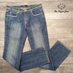 Vertigo Straight Leg Jeans Size 4